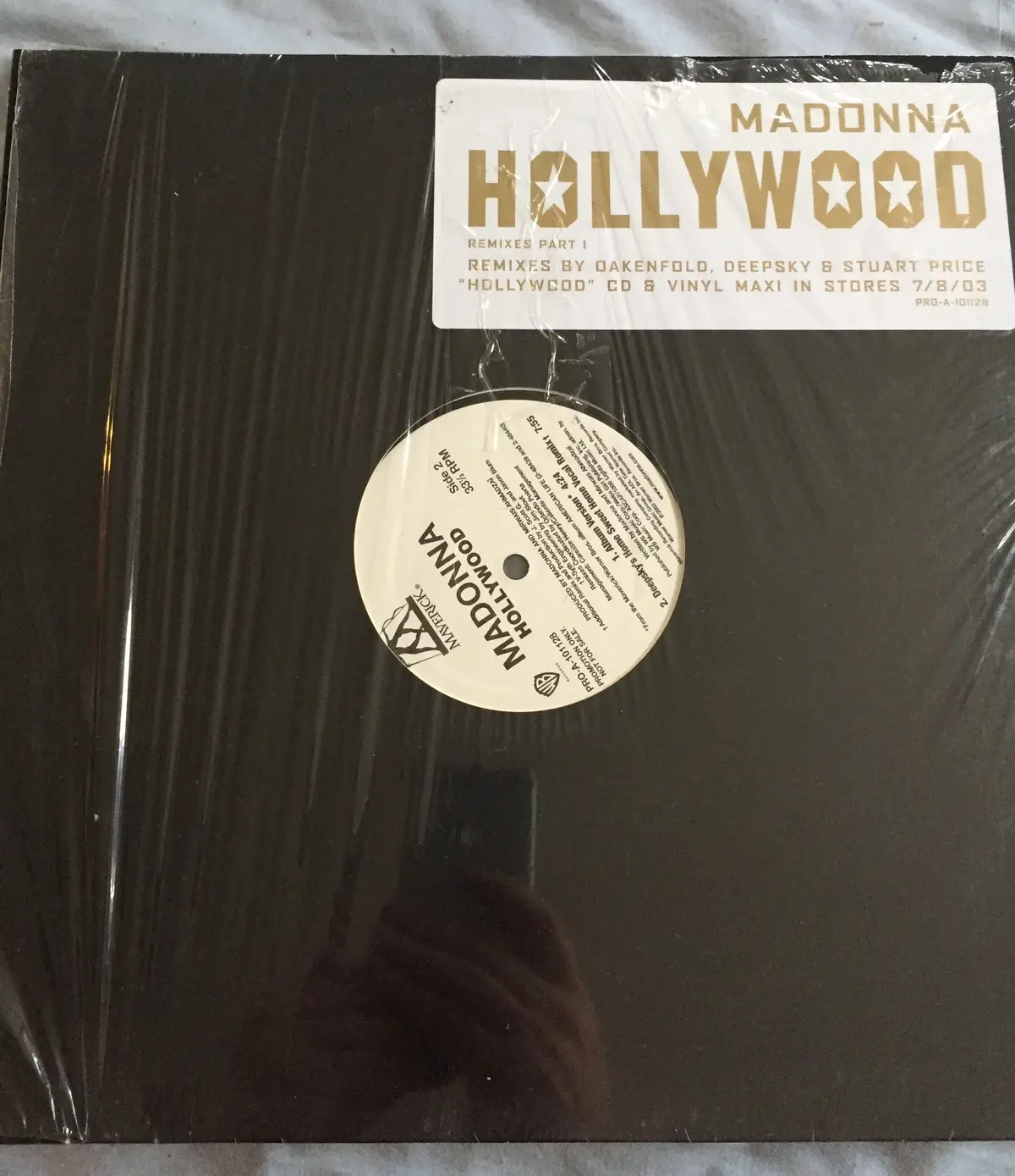 Madonna - Hollywood Remixes Part 1 (Promo 12" Vinyl) 1