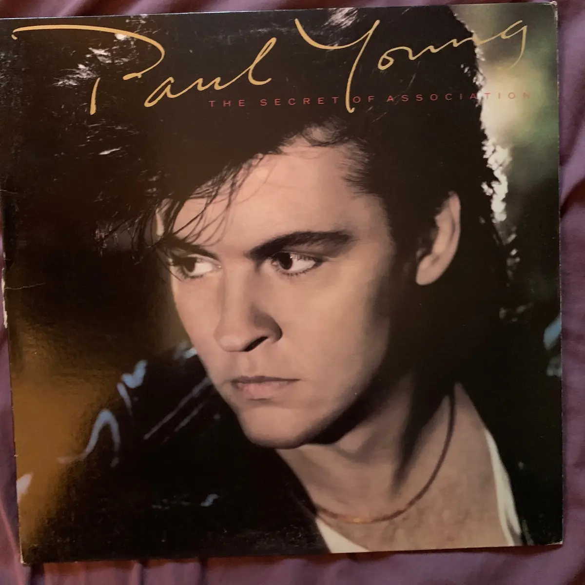 Paul Young - The Secret Of Association 1985  Lp Vinyl - Used 1