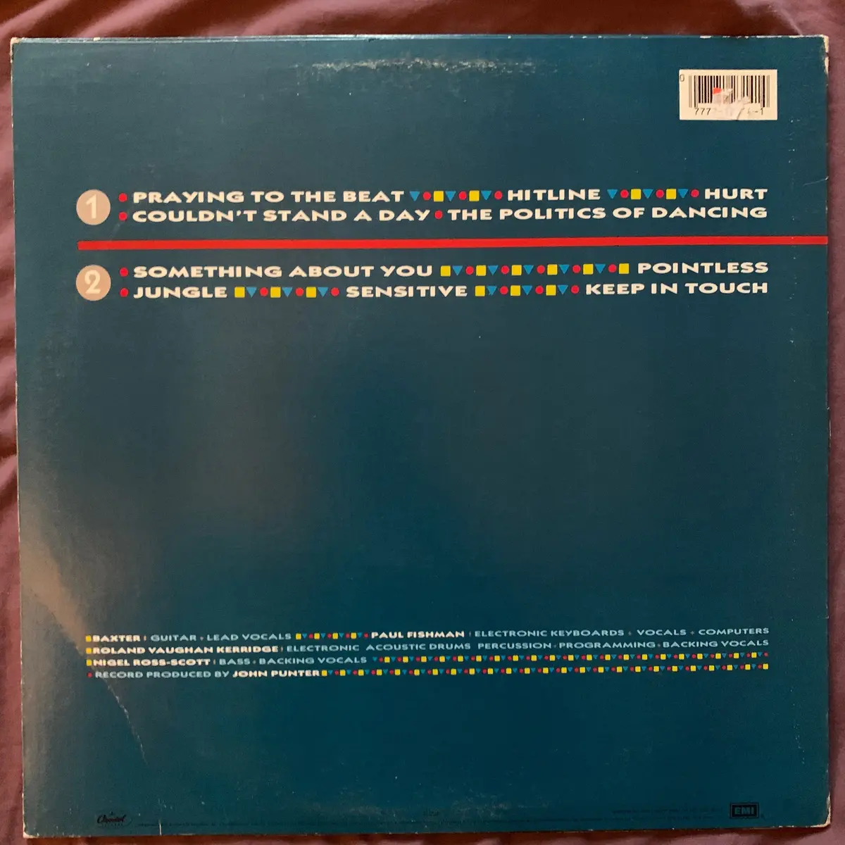 Re-Flex : The Politics Of Dancing Lp Vinyl - Used 2