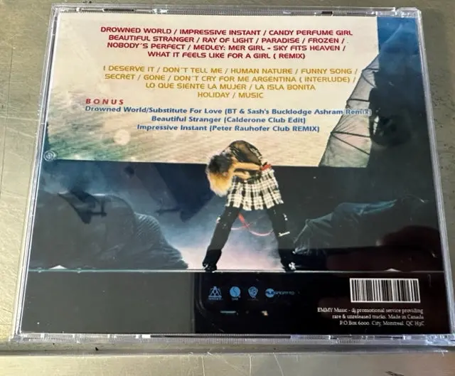Madonna Drowned World Live Tour Live (2X Cd + Bonus Mixes) 2