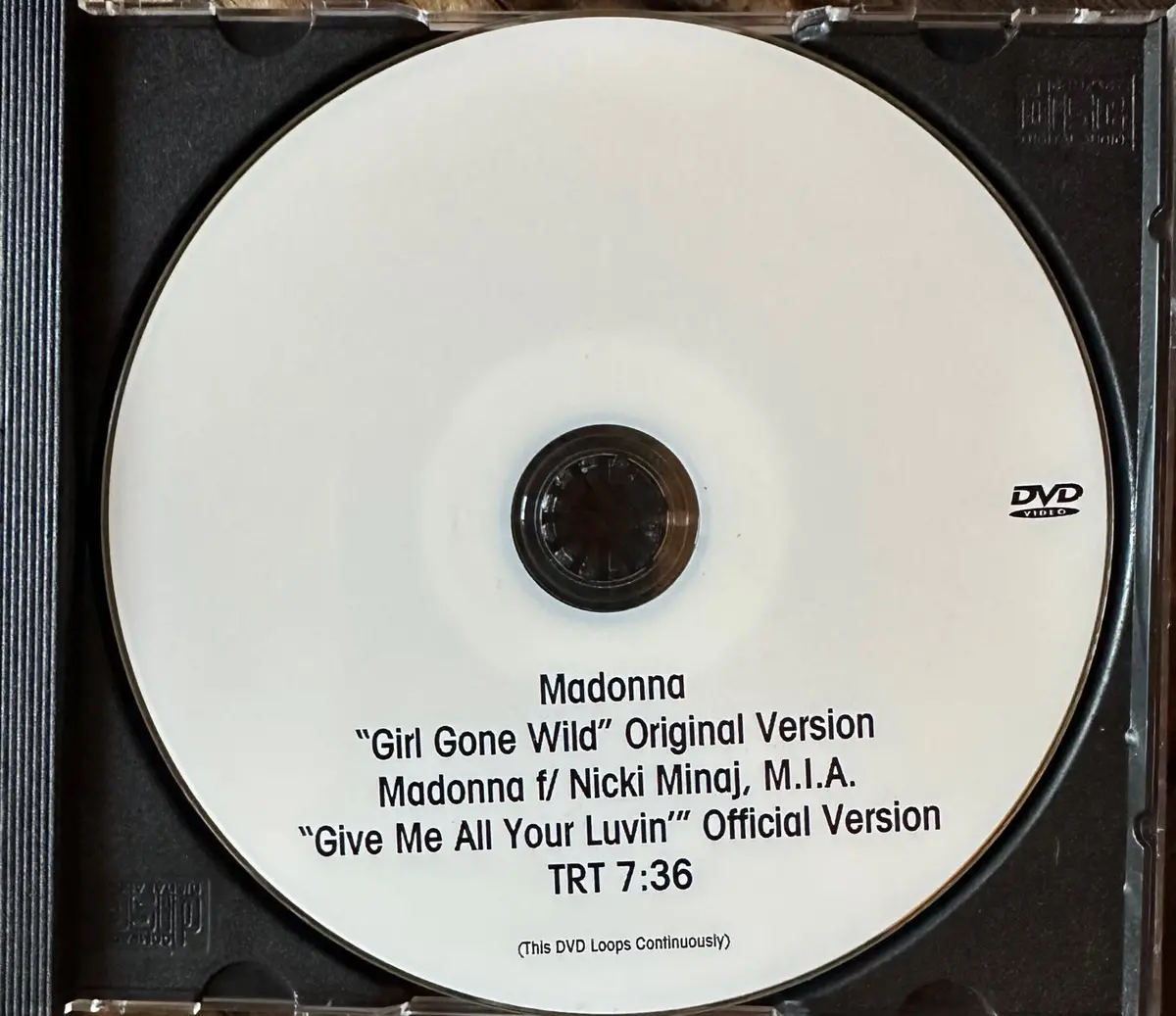 Madonna --  Girl Gone Wild / Give Me All Your Lovin'  (Official Dvd Promo) 1