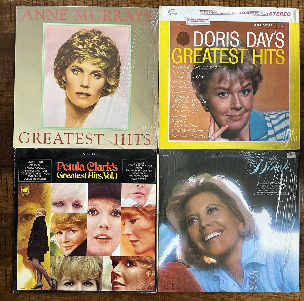 Vocal Ladies Best Of  - Set Of 4 Original Lp Vinyl Records - Used 1