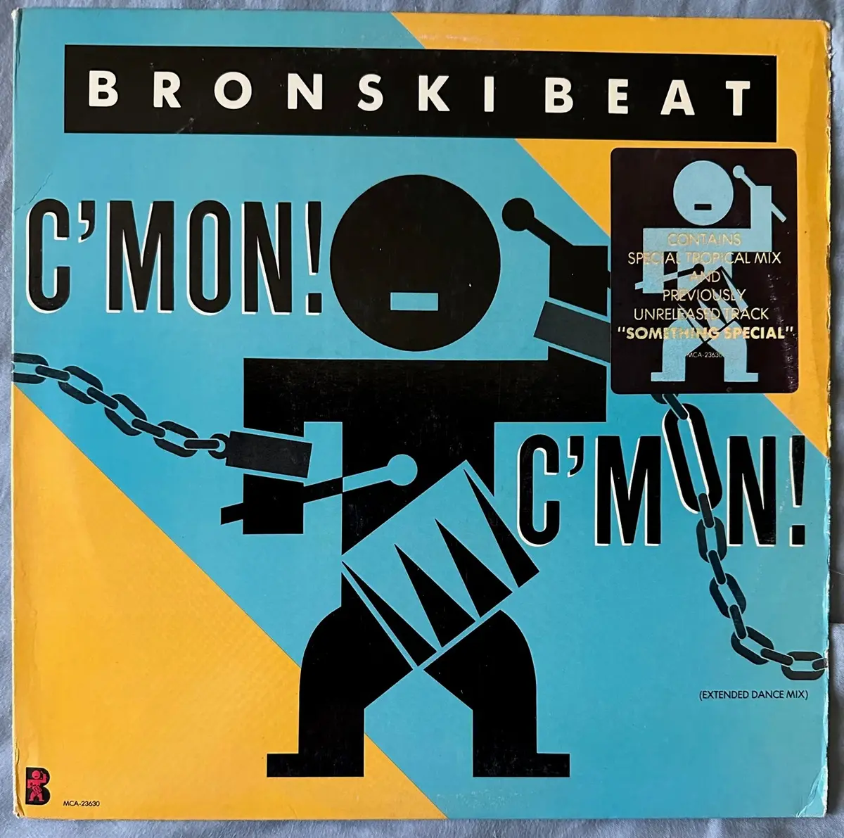 Bronski Beat - C'mon! C'mon!  12" Single Lp Vinyl - Used 1