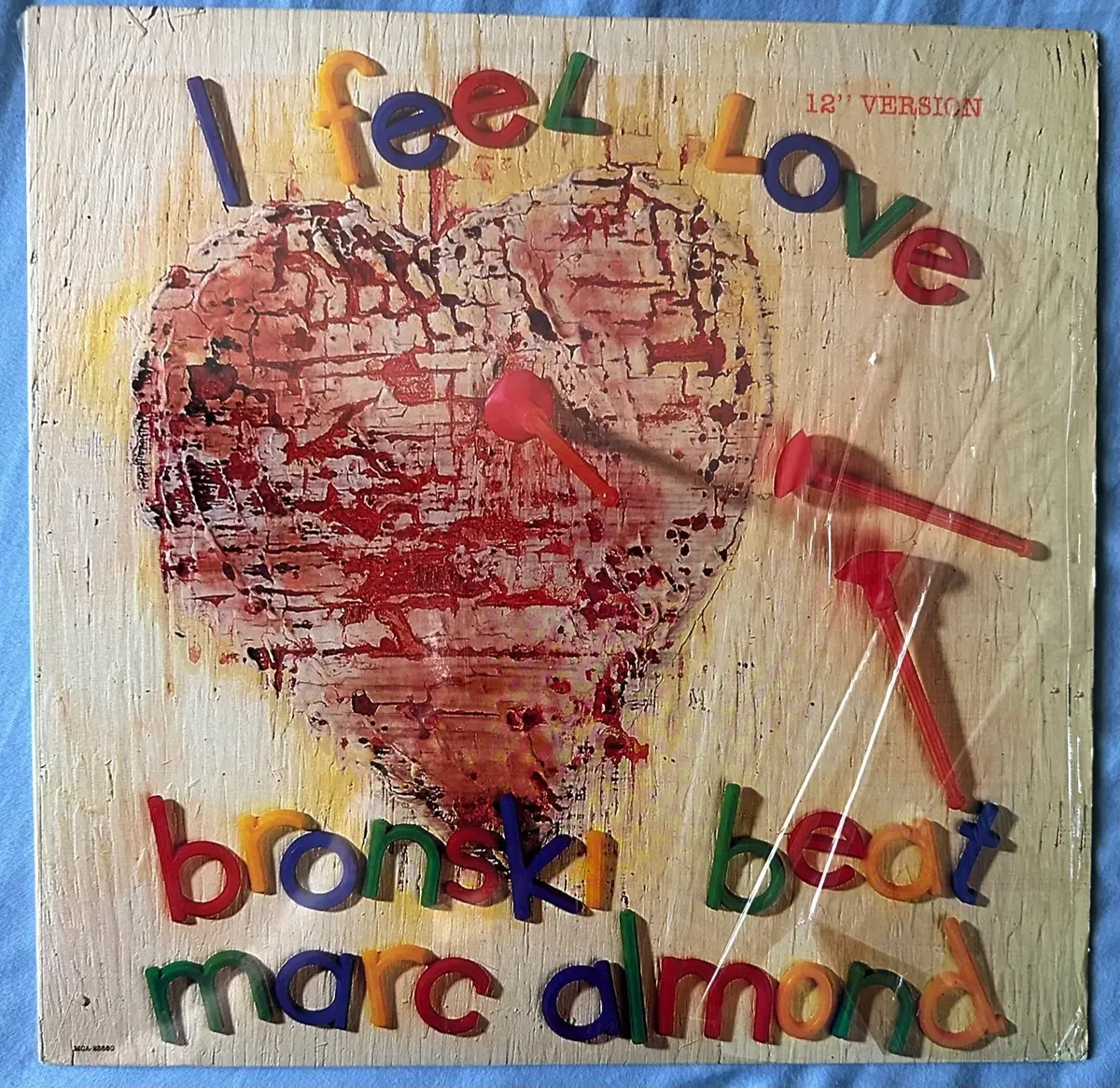 Bronski Beat (Jimmy Somerville) - I Feel Love (Us)  12" Single Lp Vinyl - Used 1