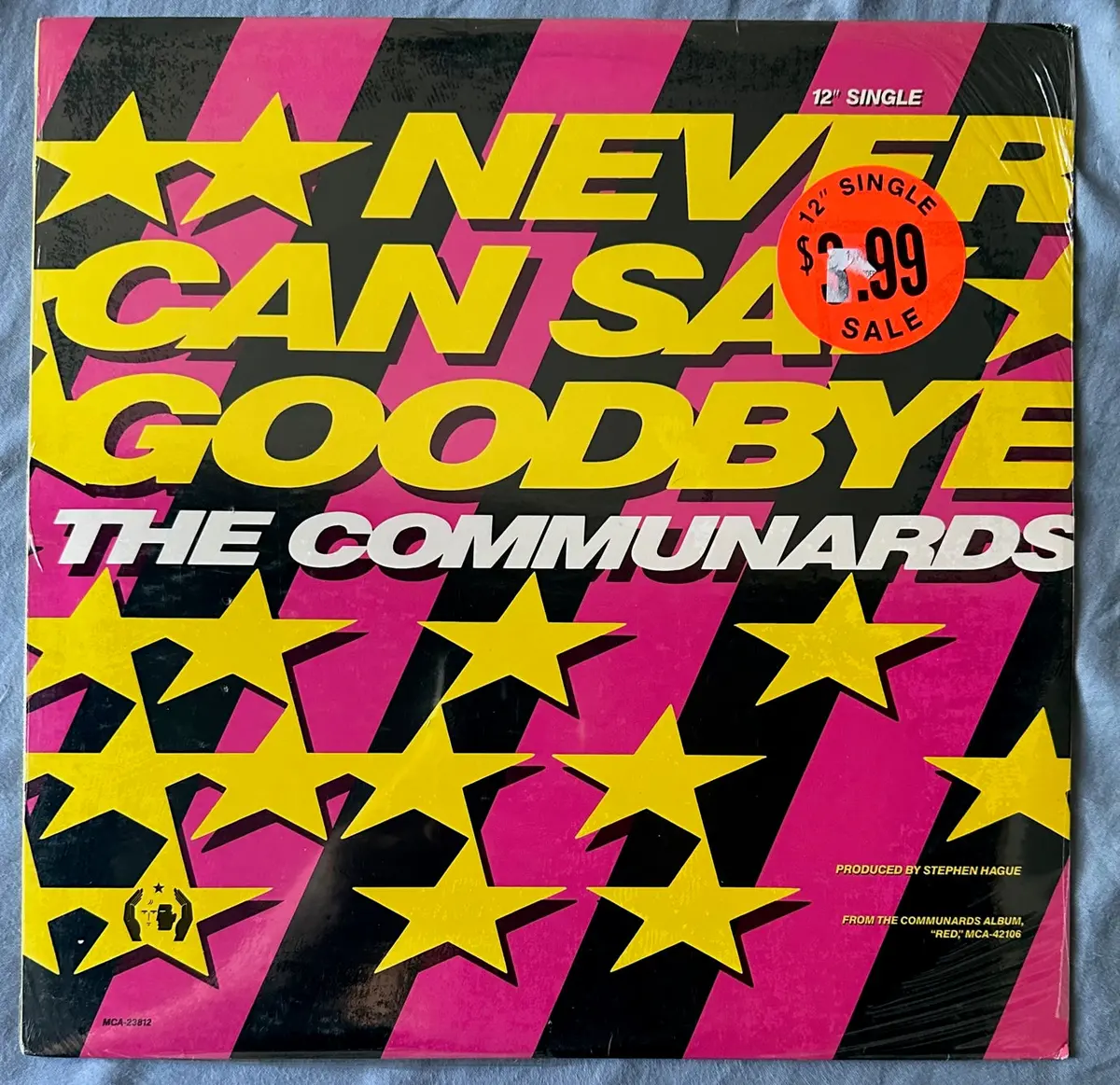 Communards (Jimmy Somerville) - Never Can Say Goodbye 12" Single (In Shrink Wrap) Lp Vinyl - Used 1