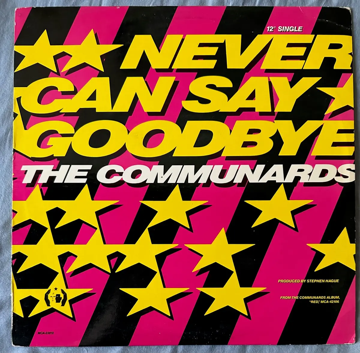 Communards (Jimmy Somerville) - Never Can Say Goodbye 12" Single Lp Vinyl - Used 1