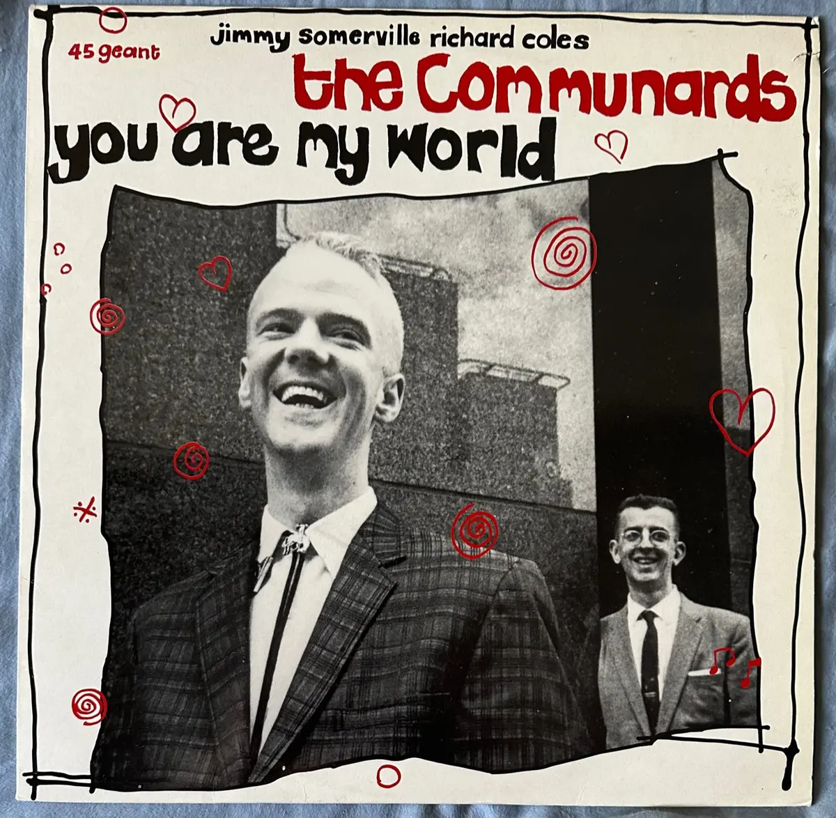 Communards (Jimmy Somerville) - You Are My World  (Import) 12" Single Lp Vinyl - Used 1