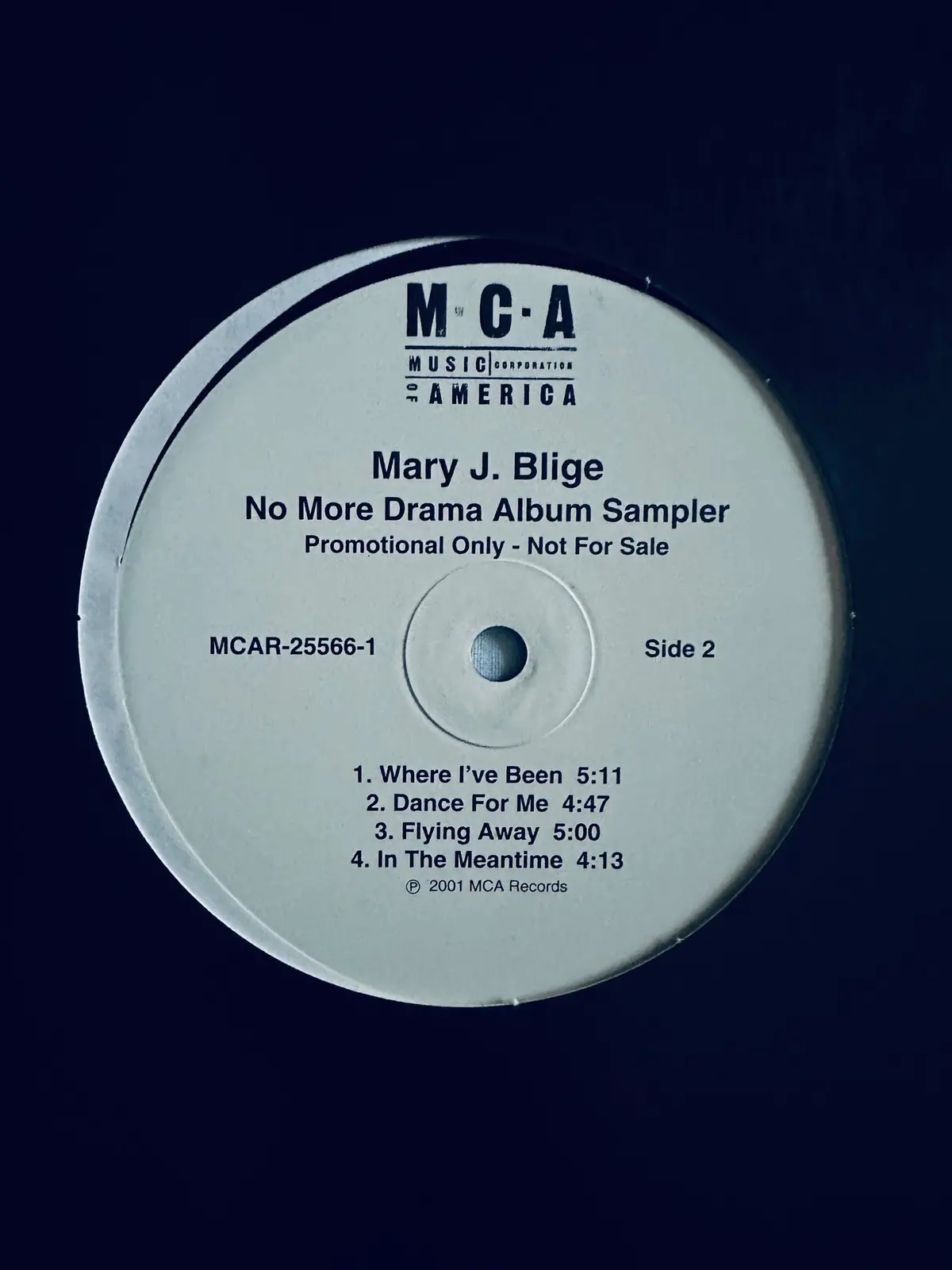 Mary J. Blige - No More Daram Album Sampler Lp Vinyl (Promo) Used 1