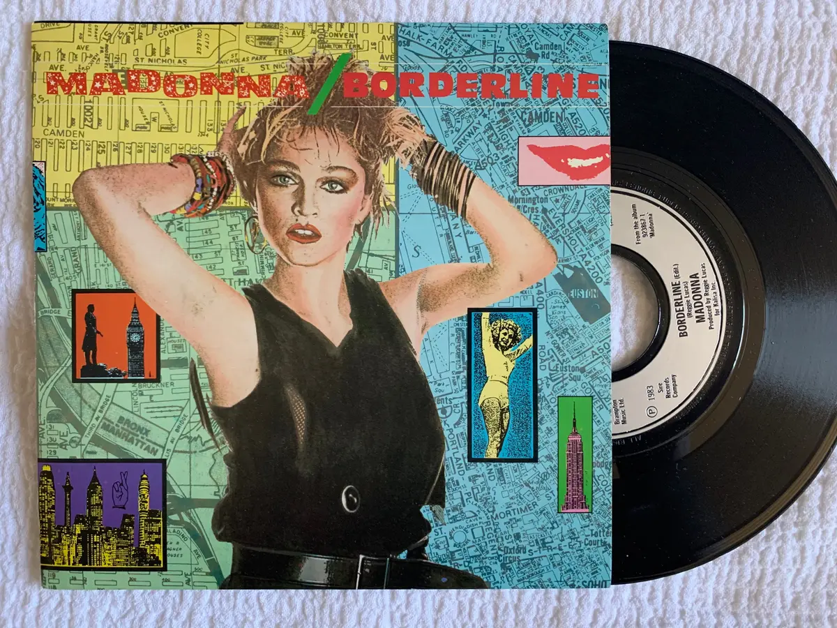 Madonna - Borderline (Import Version) 7" Record 45 Single (Near Mint) 1