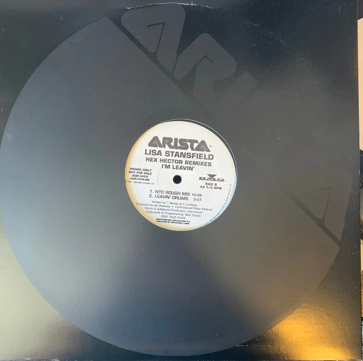 Lisa Stansfield - I'm Leavin' Remixes (Promo Lp 12") Used Vinyl 1