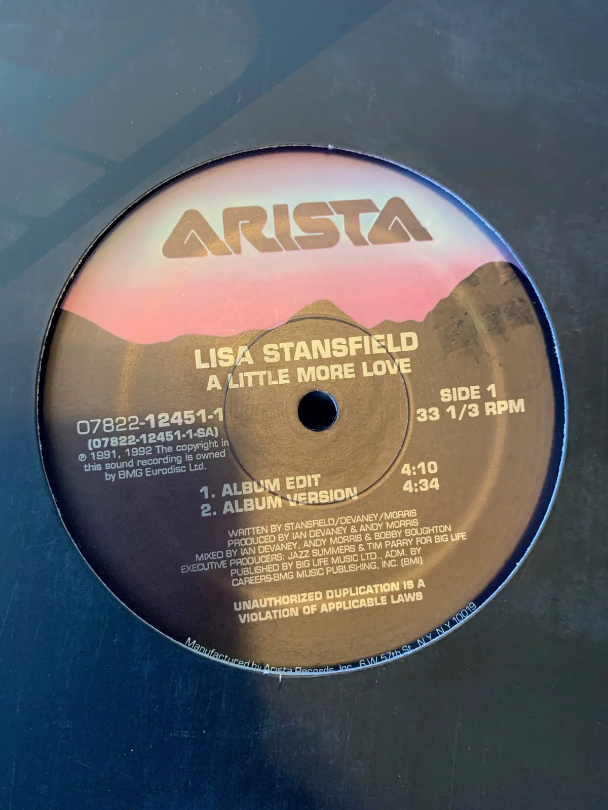 Lisa Stansfield - Set Your Loving Free 12" Remix Lp Vinyl - Used 2