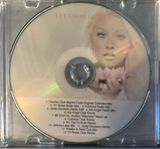 Christina Aguilera Let There Be Love (Remixes) Cd Single 2