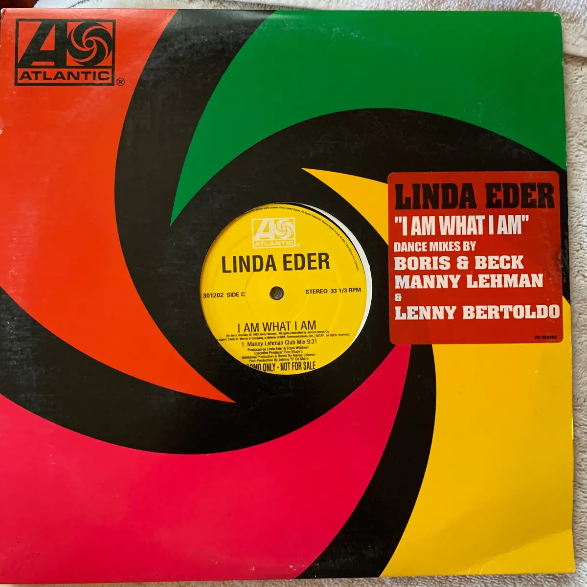 Linda Eder - I Am What I Am (2Xlp Promo Remix Vinyl) - Used 1