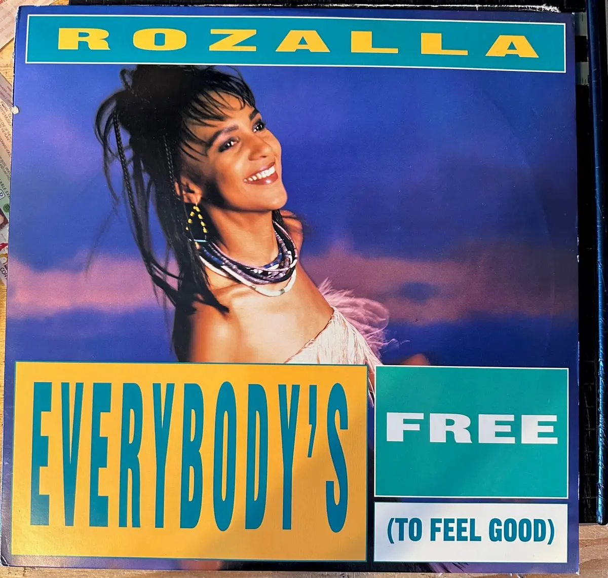 Rozalla : Everybody's Free 12" Vinyl 1992 Lp - Used 1