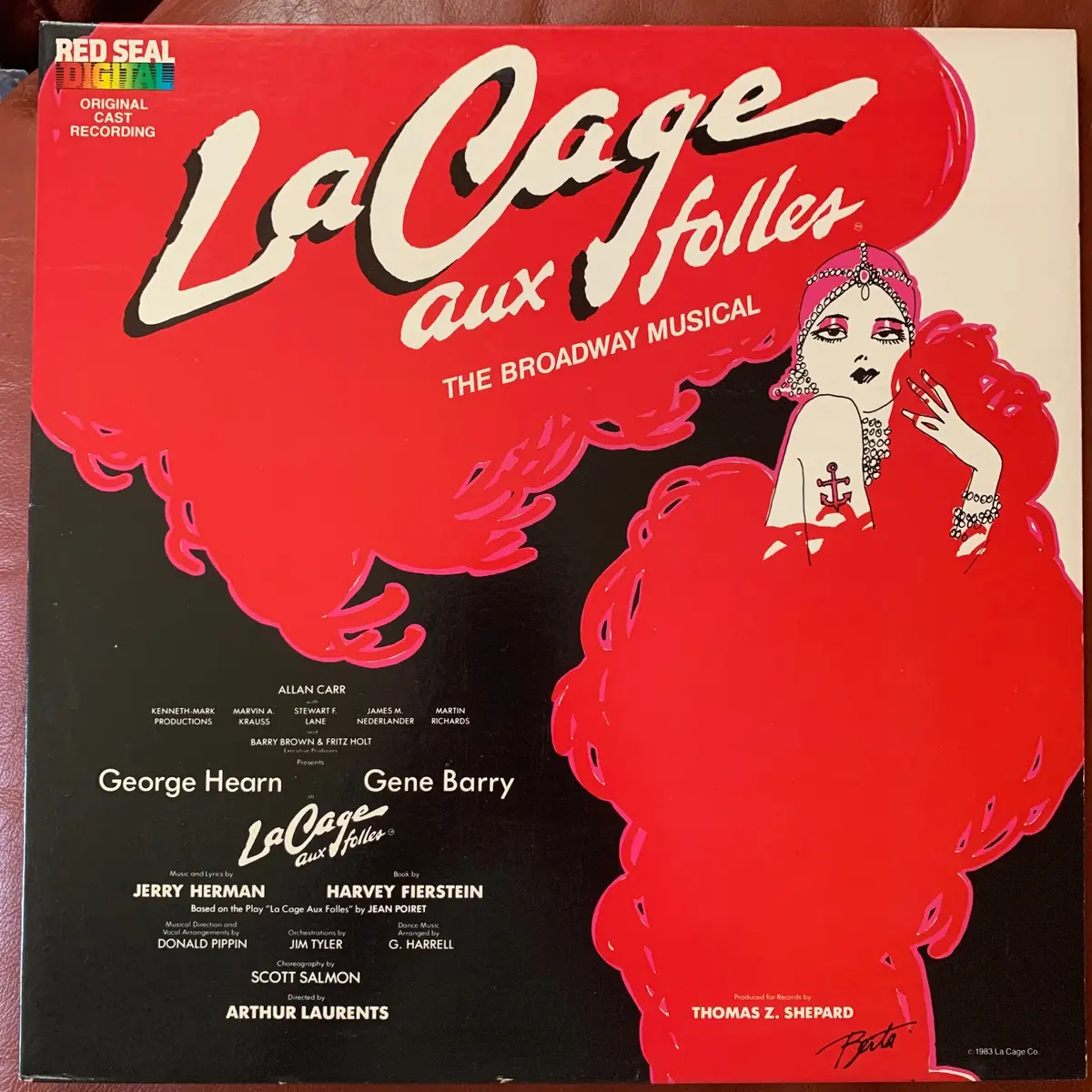 La Cage Aux Folles Soundtrack Lp Vinyl - Used 1