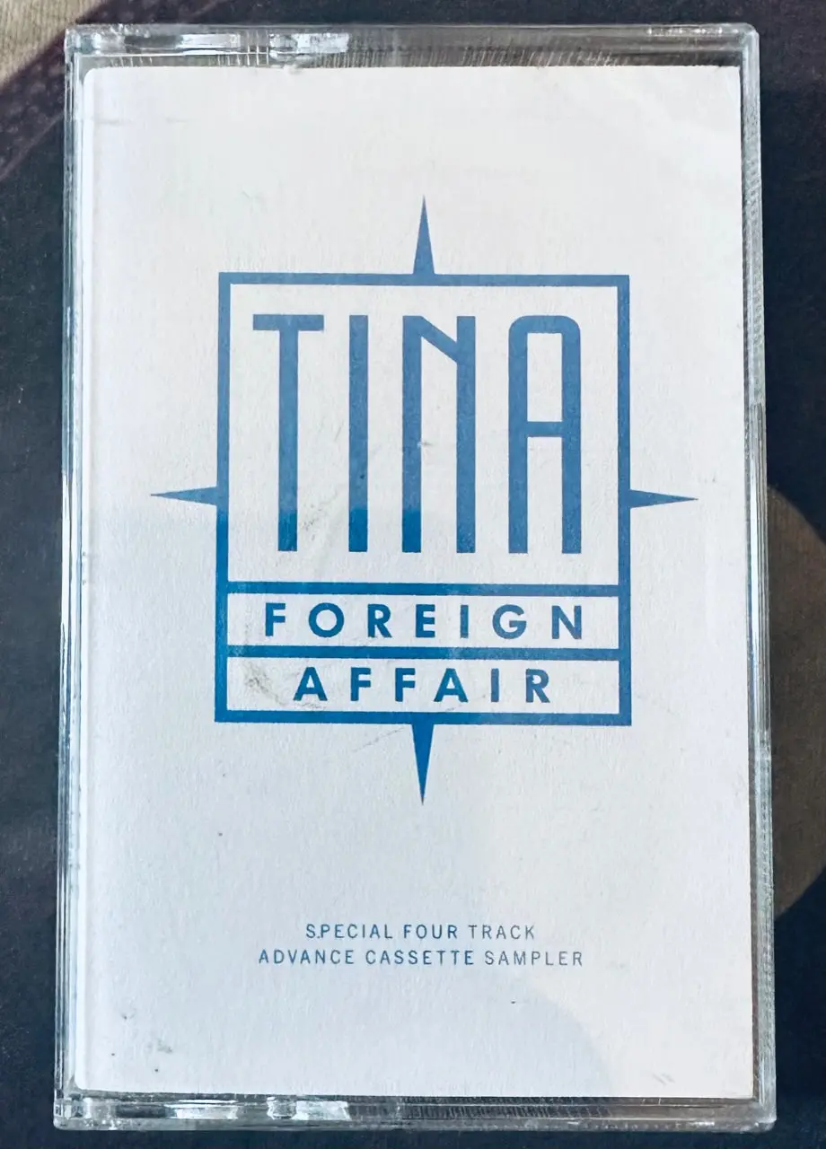 Tina Turner -  Foreign Affair 4 Track Advanced Promo Sampler- Cassette Tape - Used 1