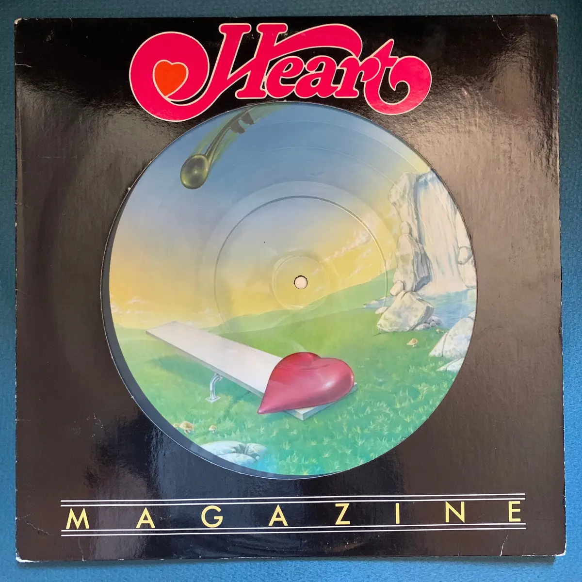 Heart - Magazine ''Picture Disc'' Lp Vinyl - 1978 Limited Edition Used 1