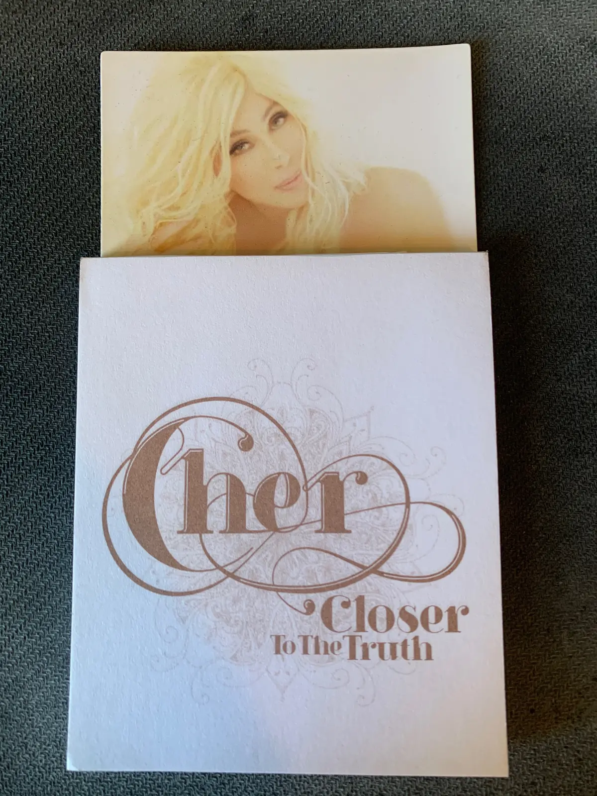 Cher  - Closer To The Truth Official Promo Magnetic Note Pad 1
