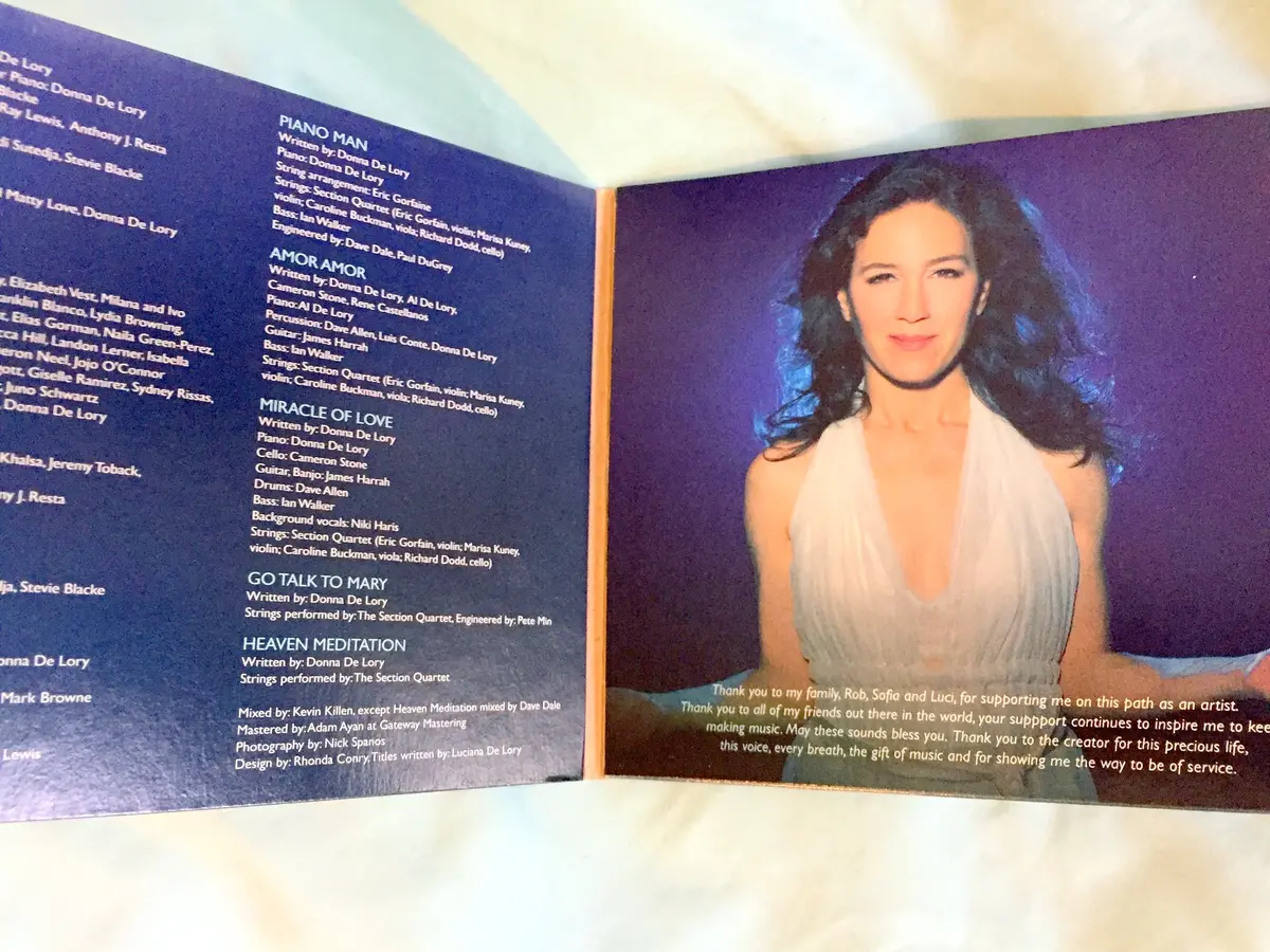 Donna De Lory - Here In Heaven (Autographed Cover) Signed "Limited Quantities" 2