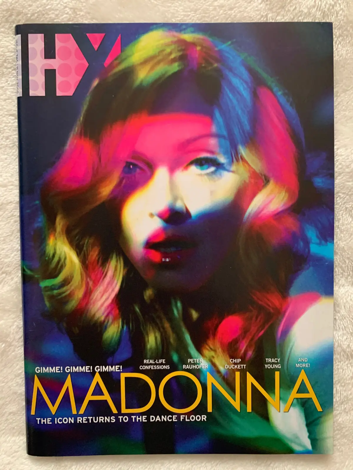 Madonna Magazine -  Hx November 2005 Confessions On A Dancefloor 1