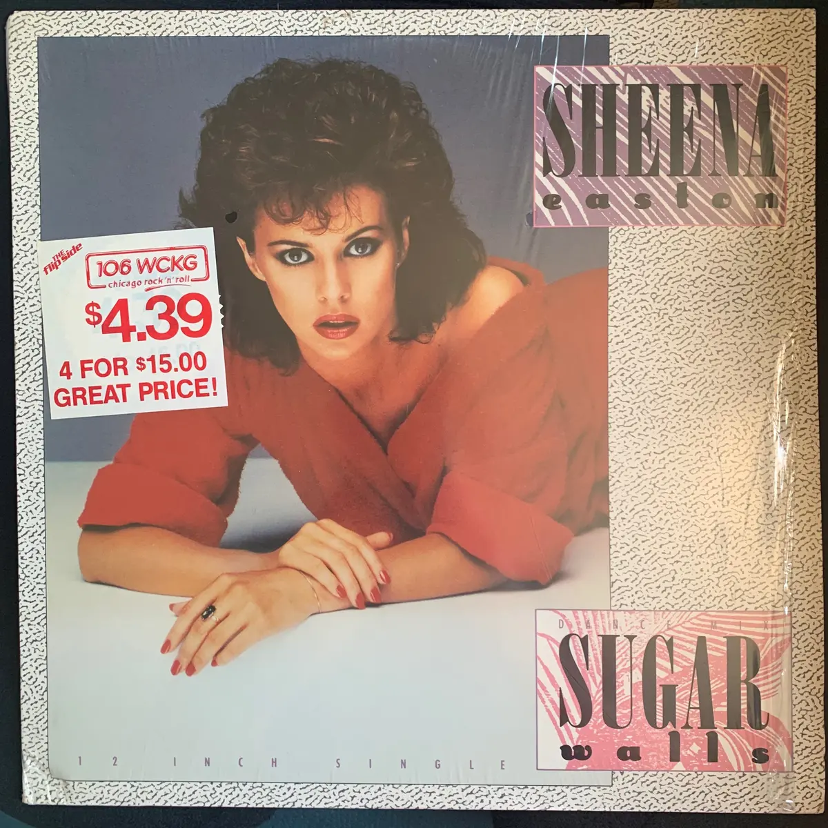 Sheena Easton - "Sugar Walls"  12" Remix Lp Vinyl - Used 1