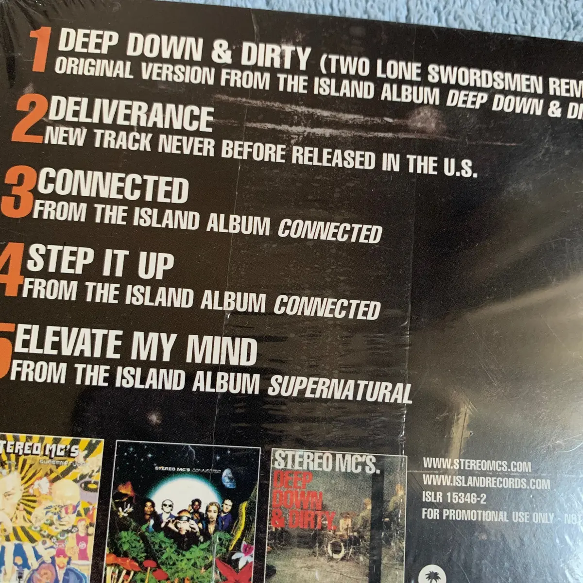 Stereo Mc's - Re-Connected (Promo Cd Sampler) New 2