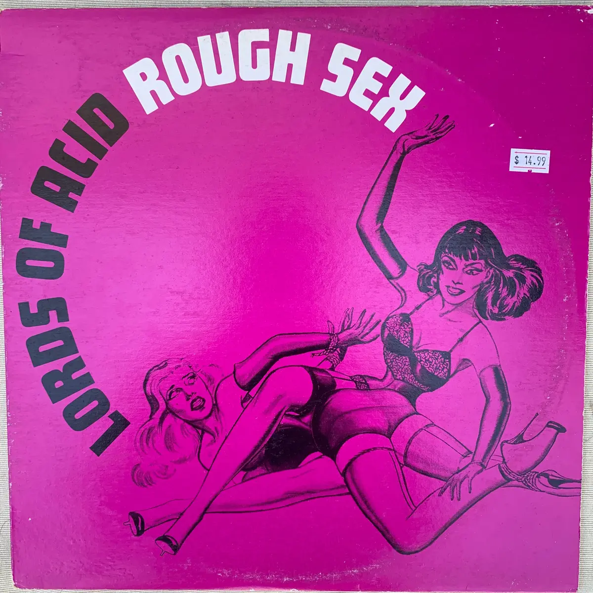 Lords Of Acid-- Rough Sex 12" Remix Lp Vinyl - Used 1