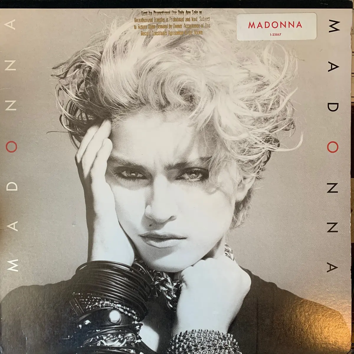 Madonna - Madonna (Debut Album) 1983 Promo Edition Lp Vinyl - Used 1