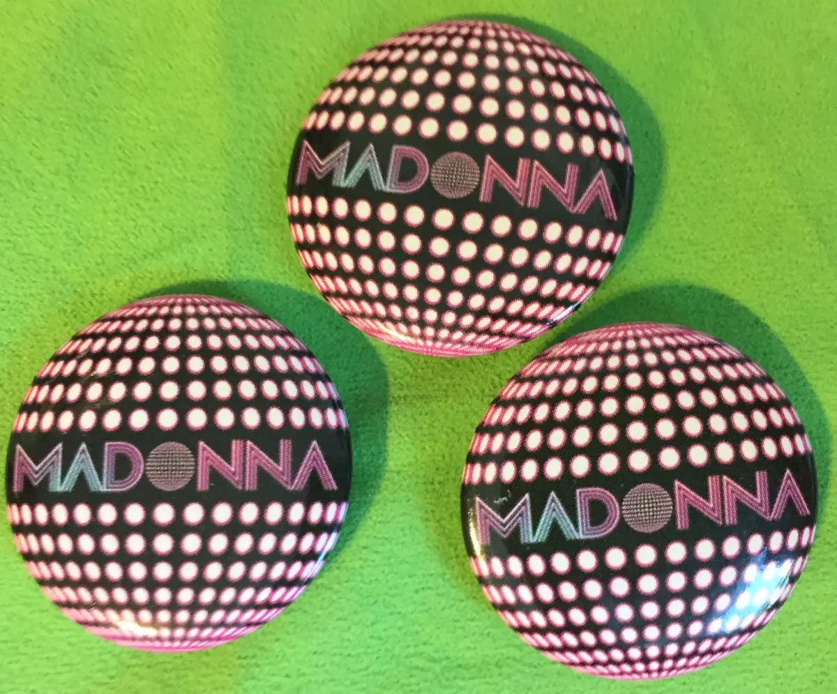 Madonna - Confessions On A Dancefloor - Official Promo Pins (Set Of 3) 1