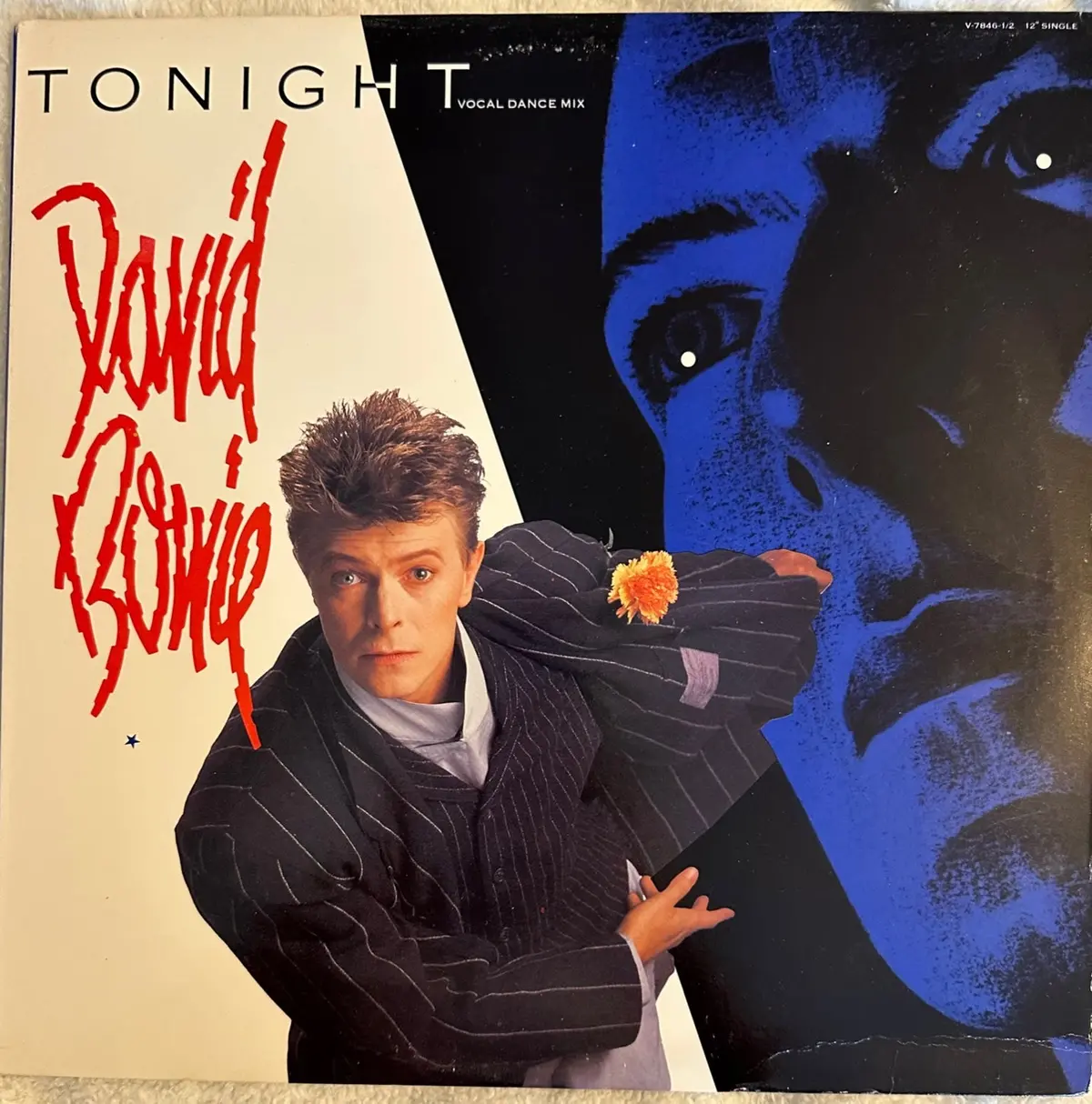 David Bowie - Tonight  / Tumble And Twirl 12" Remix Lp Vinyl - Used 1