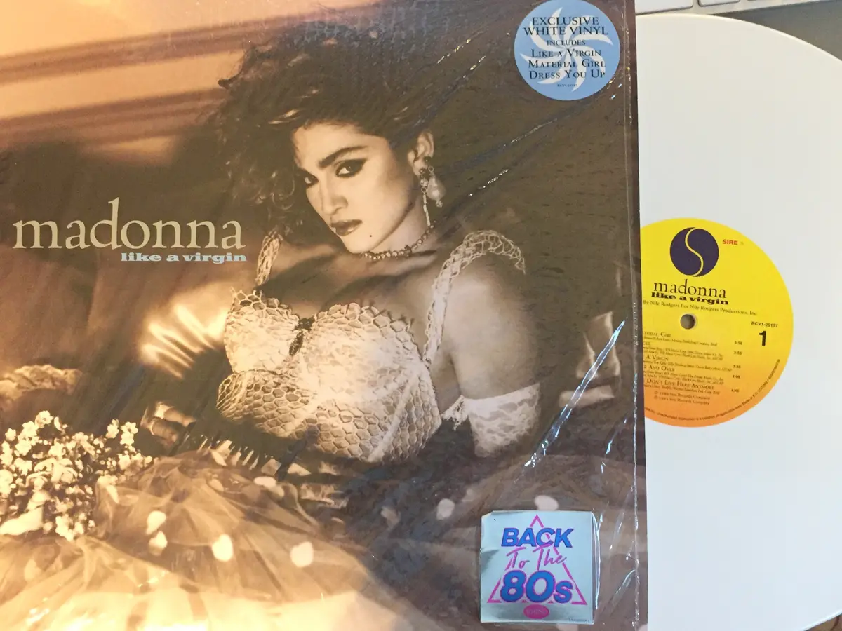 Madonna - Like A Virgin 2018 "Back To The 80'S" White Vinyl (New) 1