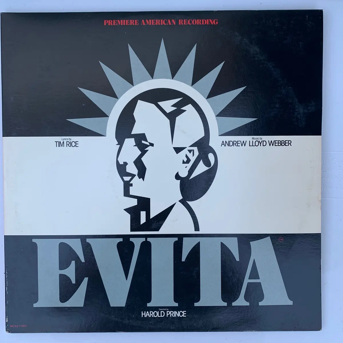Evita - 1979 Broadway Musical - Patti Lupone Double Lp - Used 1