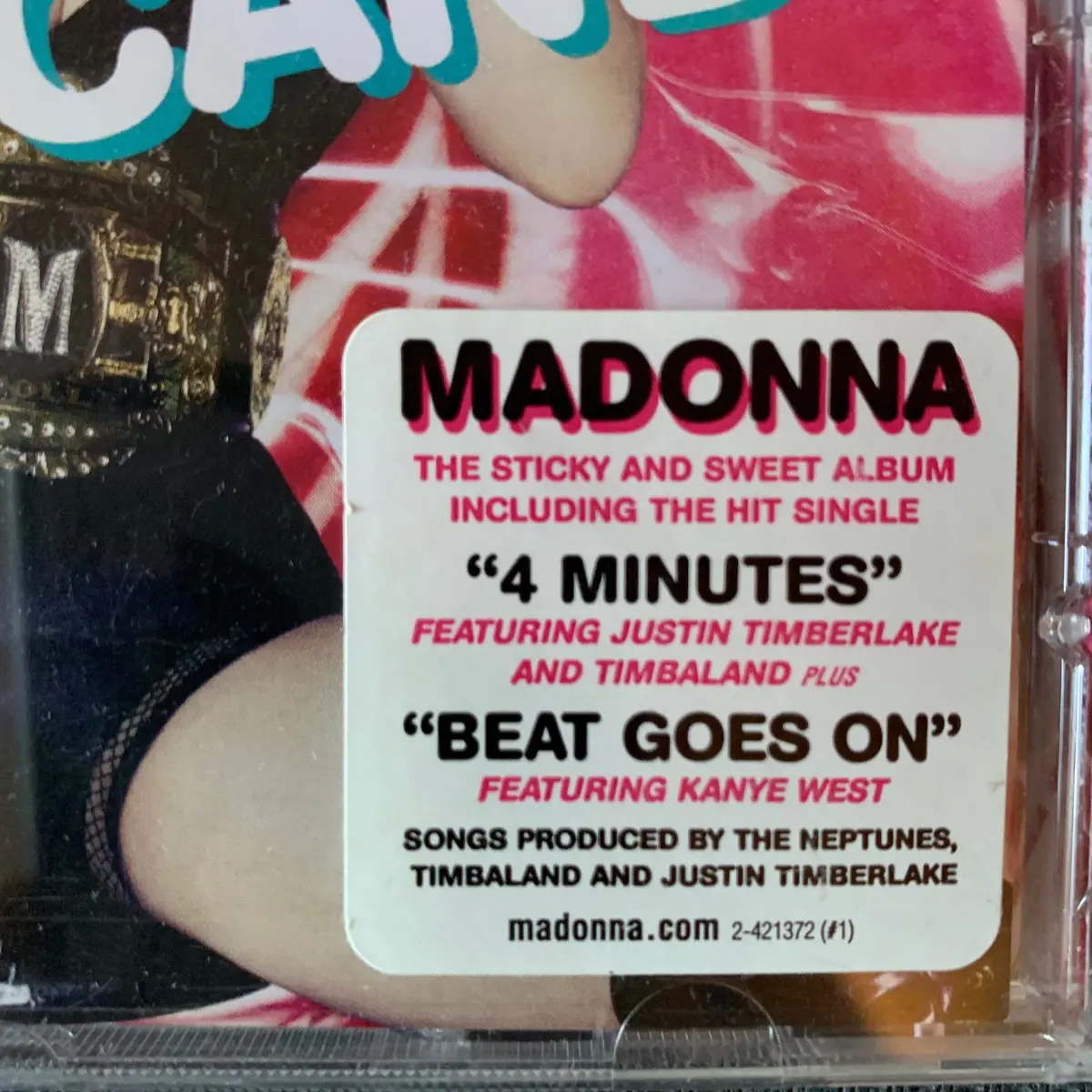 Madonna - Hard Candy Cd - Used / Hype Sticker - Used 2