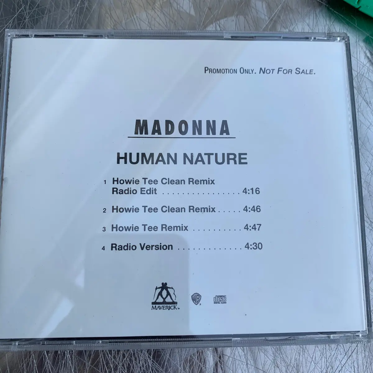 Madonna - 4 Minutes (Promo Cd Single) 2