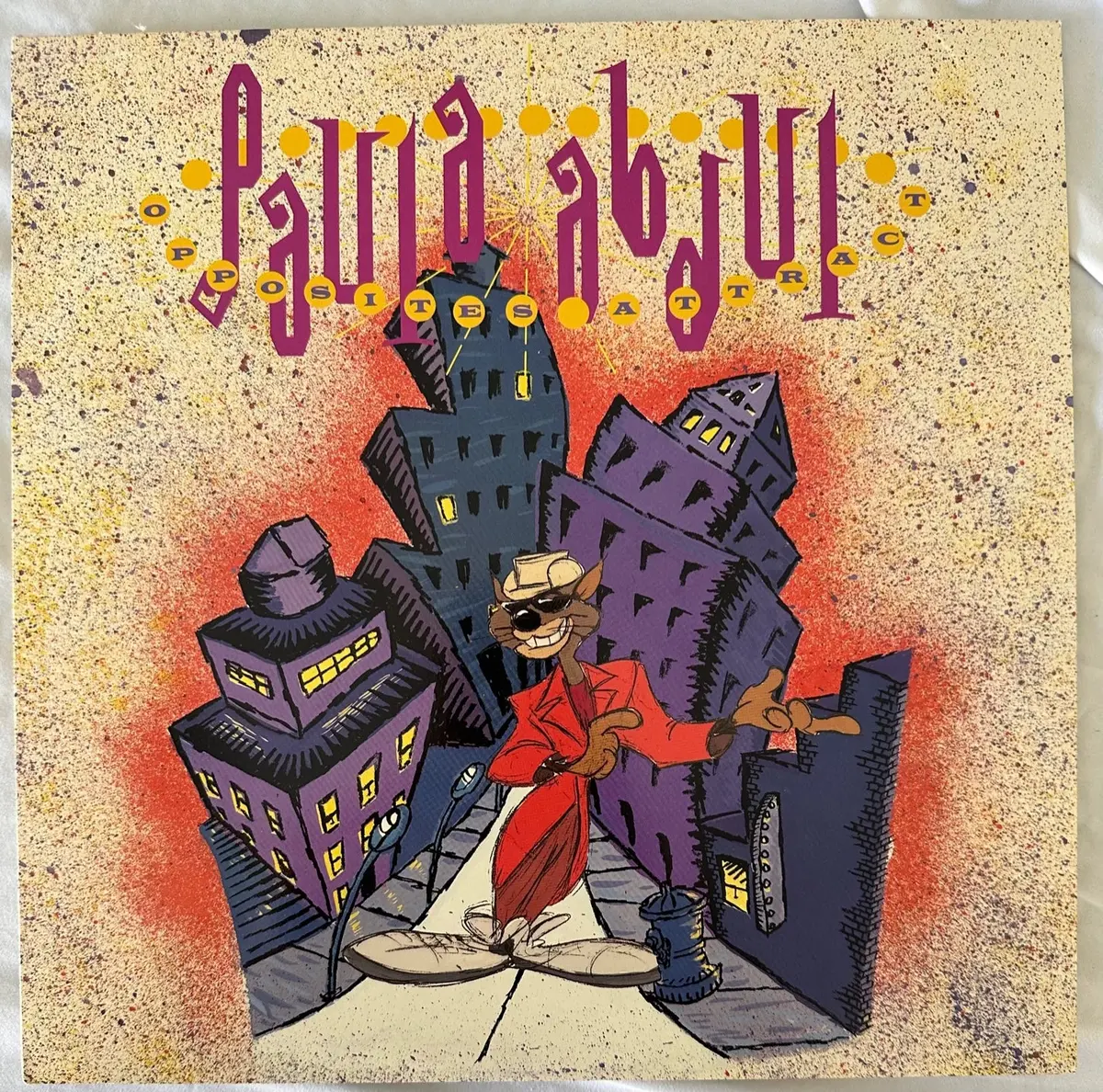 Paula Abdul - Opposites Attract -- 12" Single Lp Vinyl - Used 1