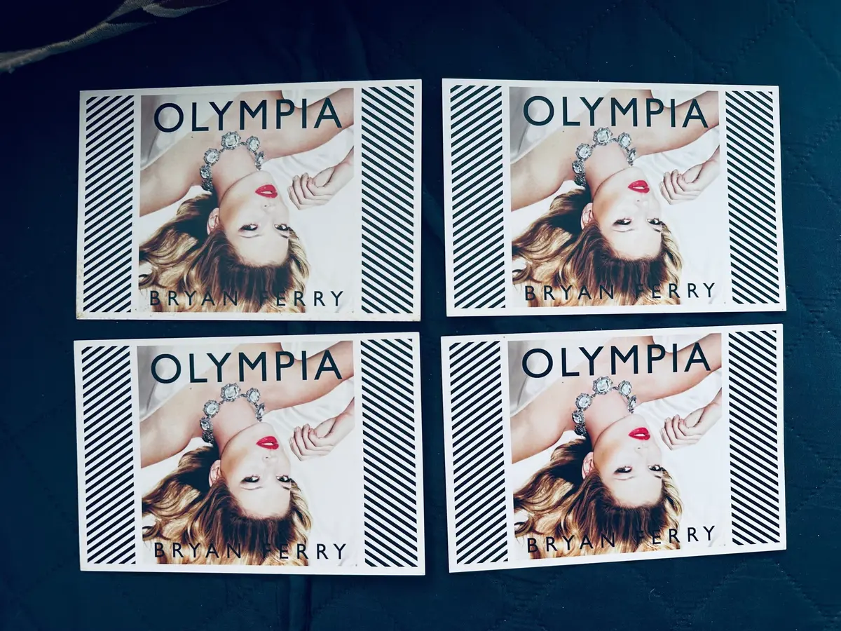 Bryan Ferry - Olympia (Set Of 4 Promo Cards) 4X6" 1