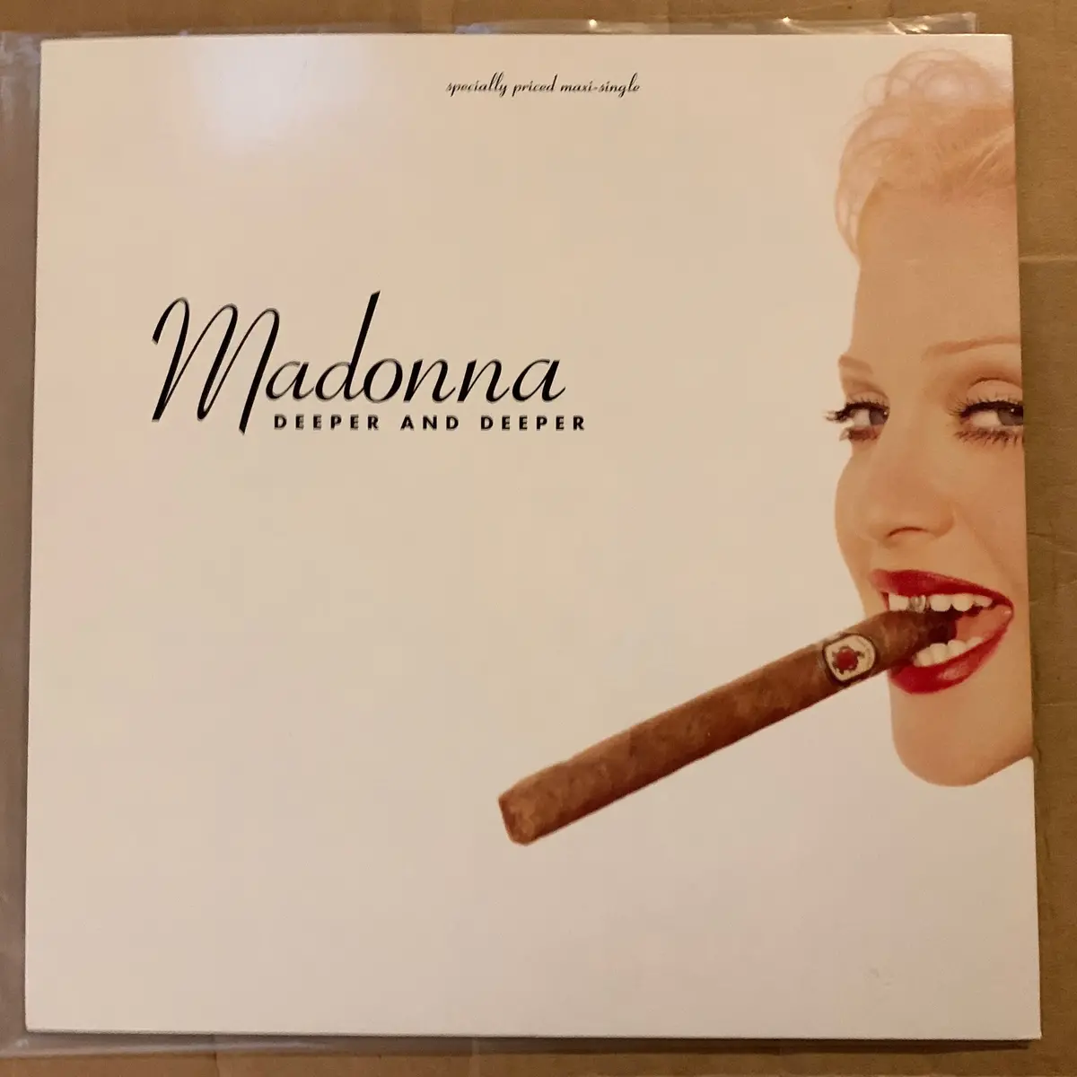Madonna - Deeper And Deeper 12" Lp Vinyl (Used) 1