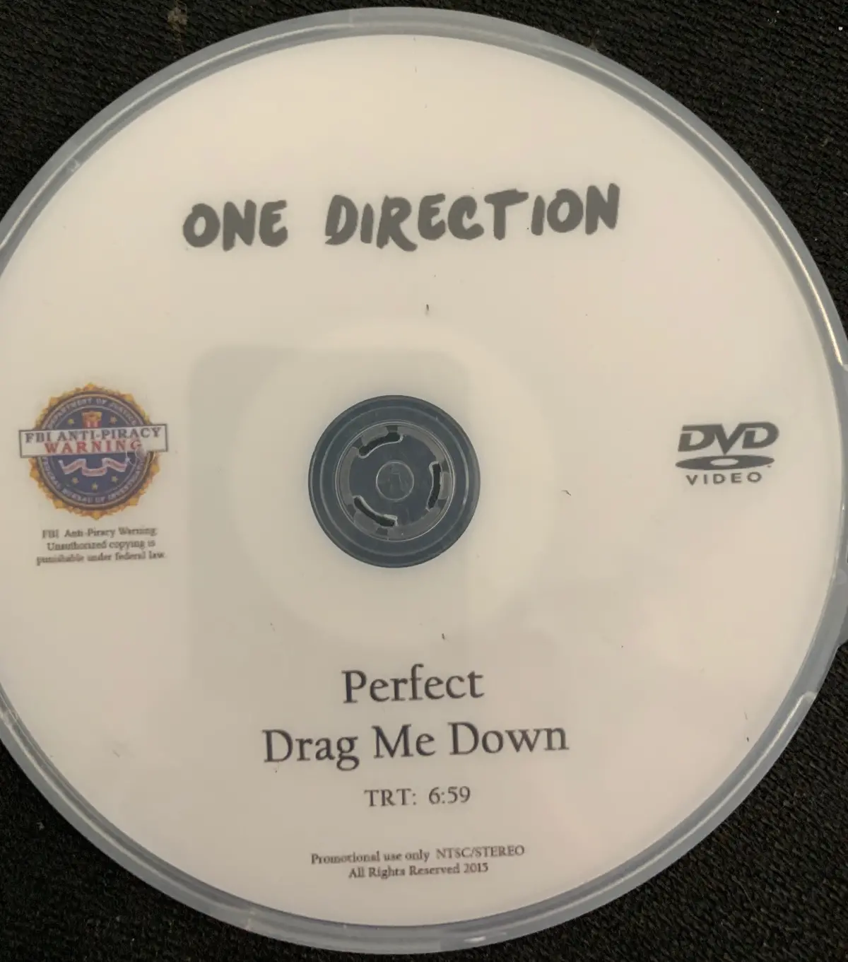 One Direction - Music Video Perfect/Drag Me Down Dvd Single 1