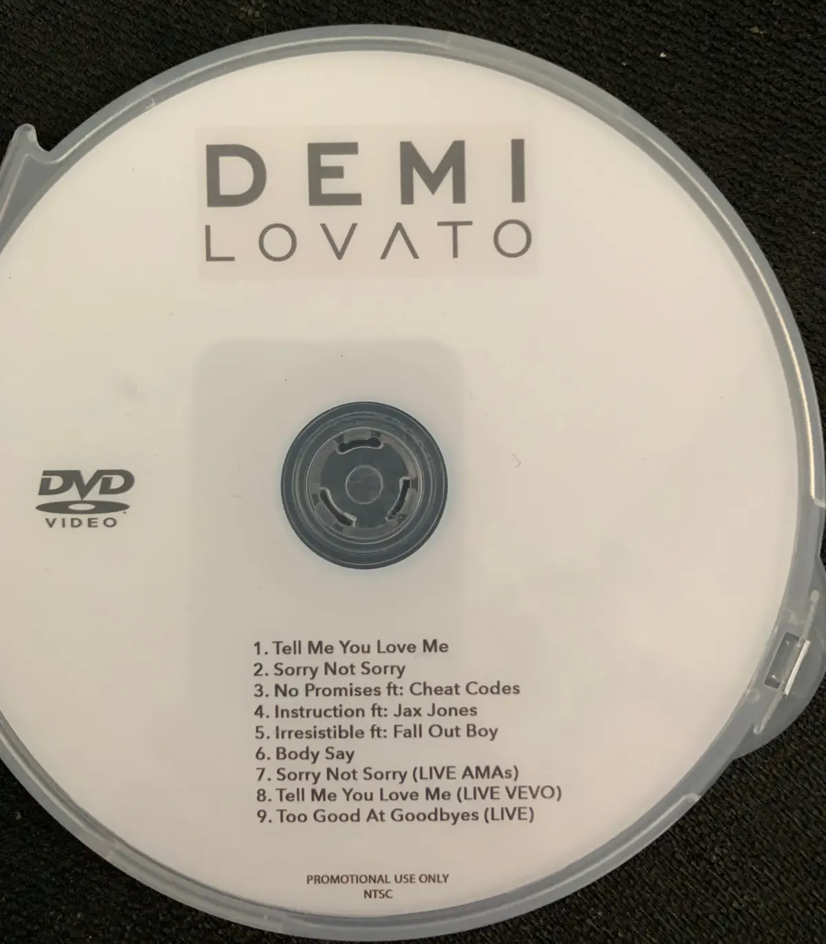 Demi Lovato  9 Videos Dvd Promo  - Tell Me You Love Me + 1