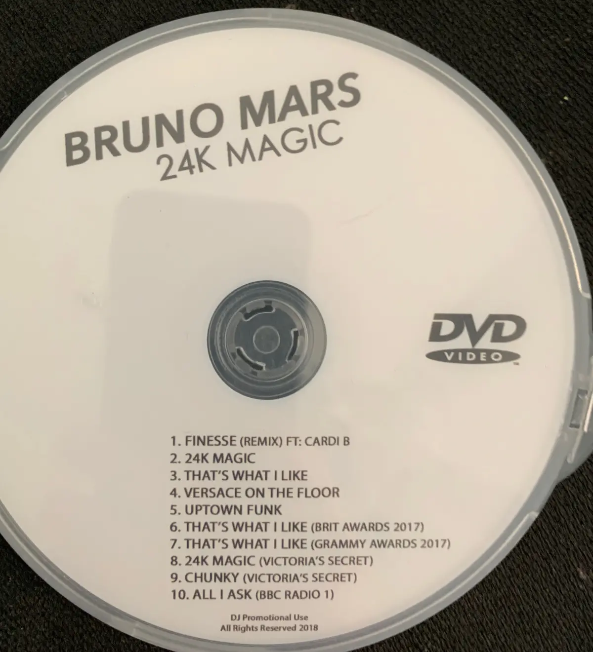 Bruno Mars - 24K Magic Video Collection Dvd. 1