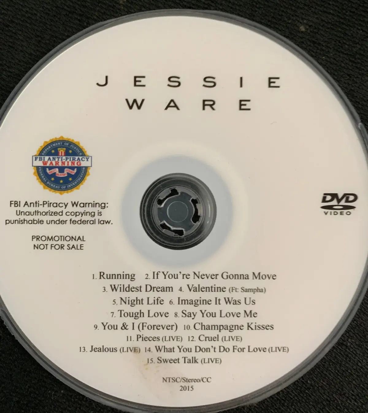 Jessie Ware - Music Video Collection Dvd (Ntsc) 1