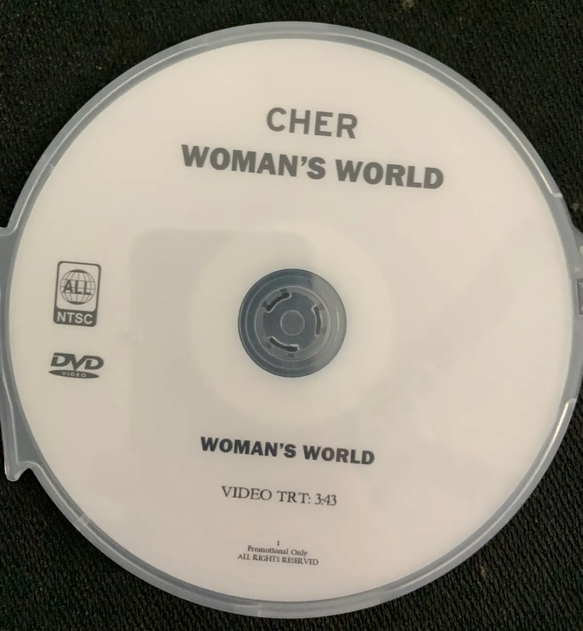 Cher - Woman's World Dvd Single (Promo) 1