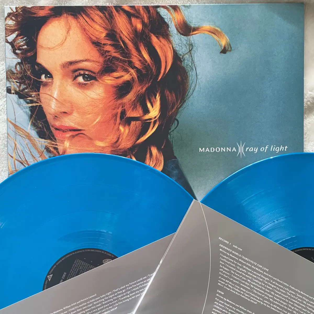 Madonna - Ray Of Light - Lp "Blue" Vinyl 2Xlp - New/Sealed (Us Orders Only) 1