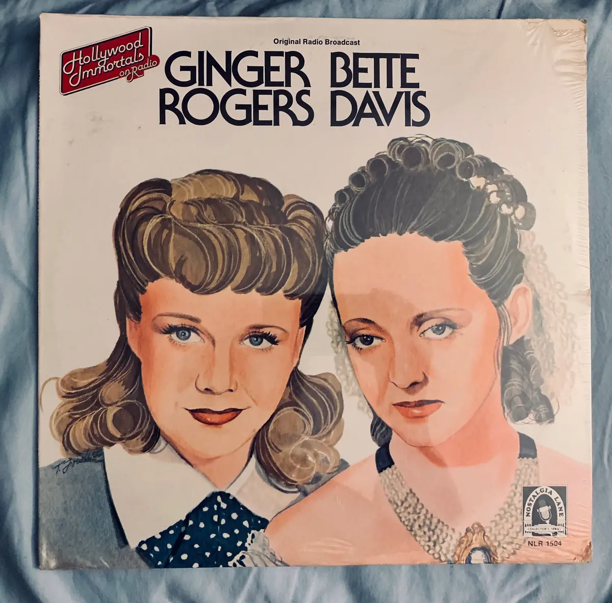 Ginger Rogers & Bette Davis 1978 Lp Vinyl (Sealed) 1