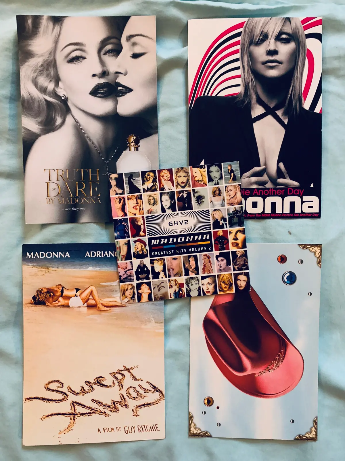 Madonna  - Lot Of Official Promotional Postcards (5) 1
