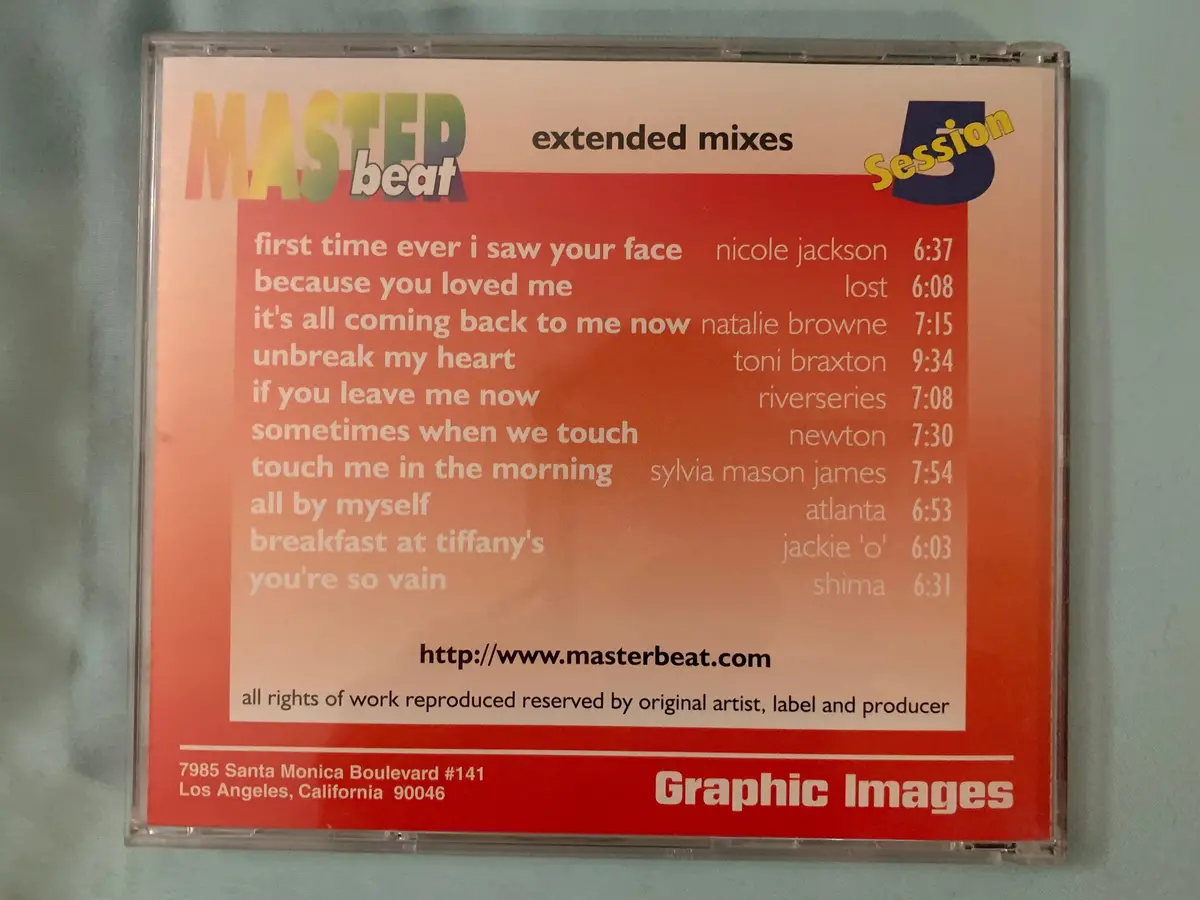 Masterbeat Session 5 Remixes - Cd - Used 2