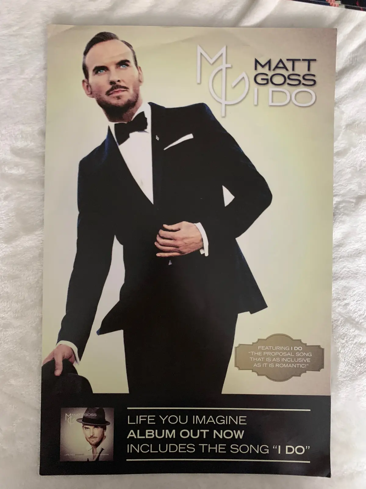 Matt Goss - Promo 11X17 Poster "I Do" 1