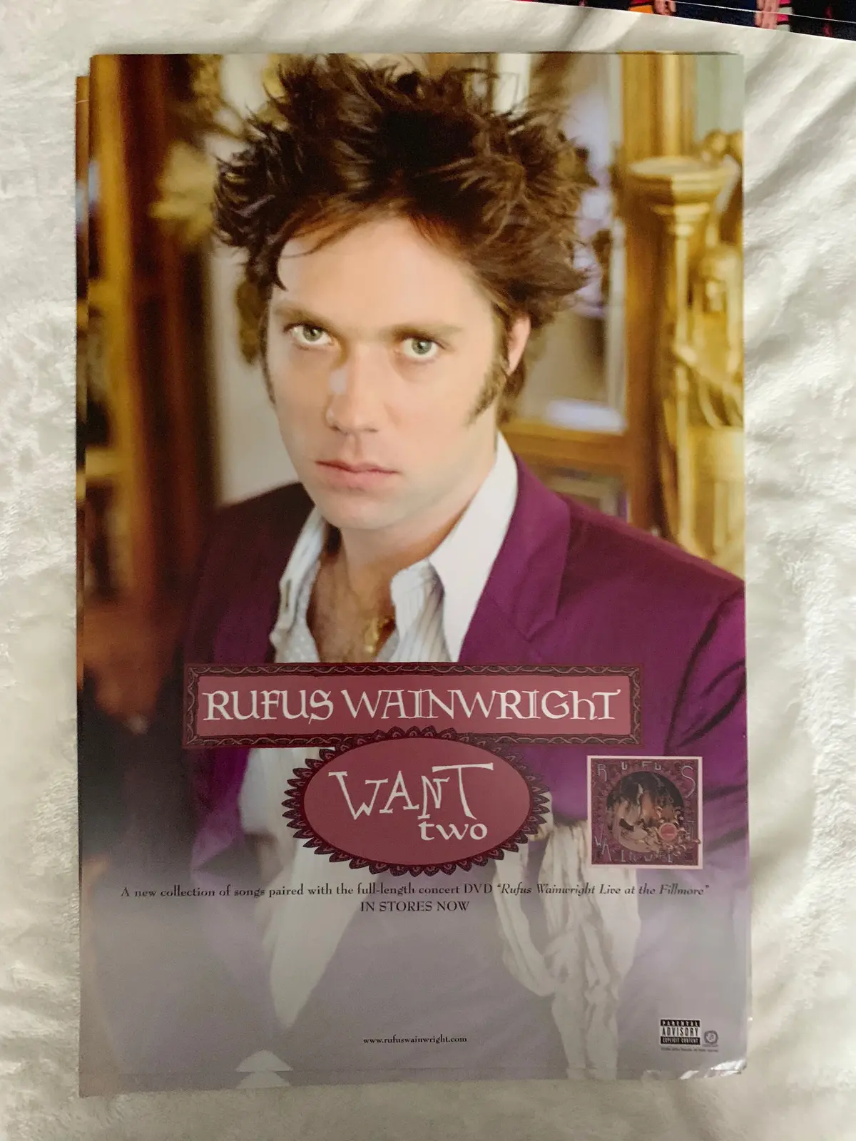 Rufus Wainwright - 11X17 Promo Poster Want Two 1
