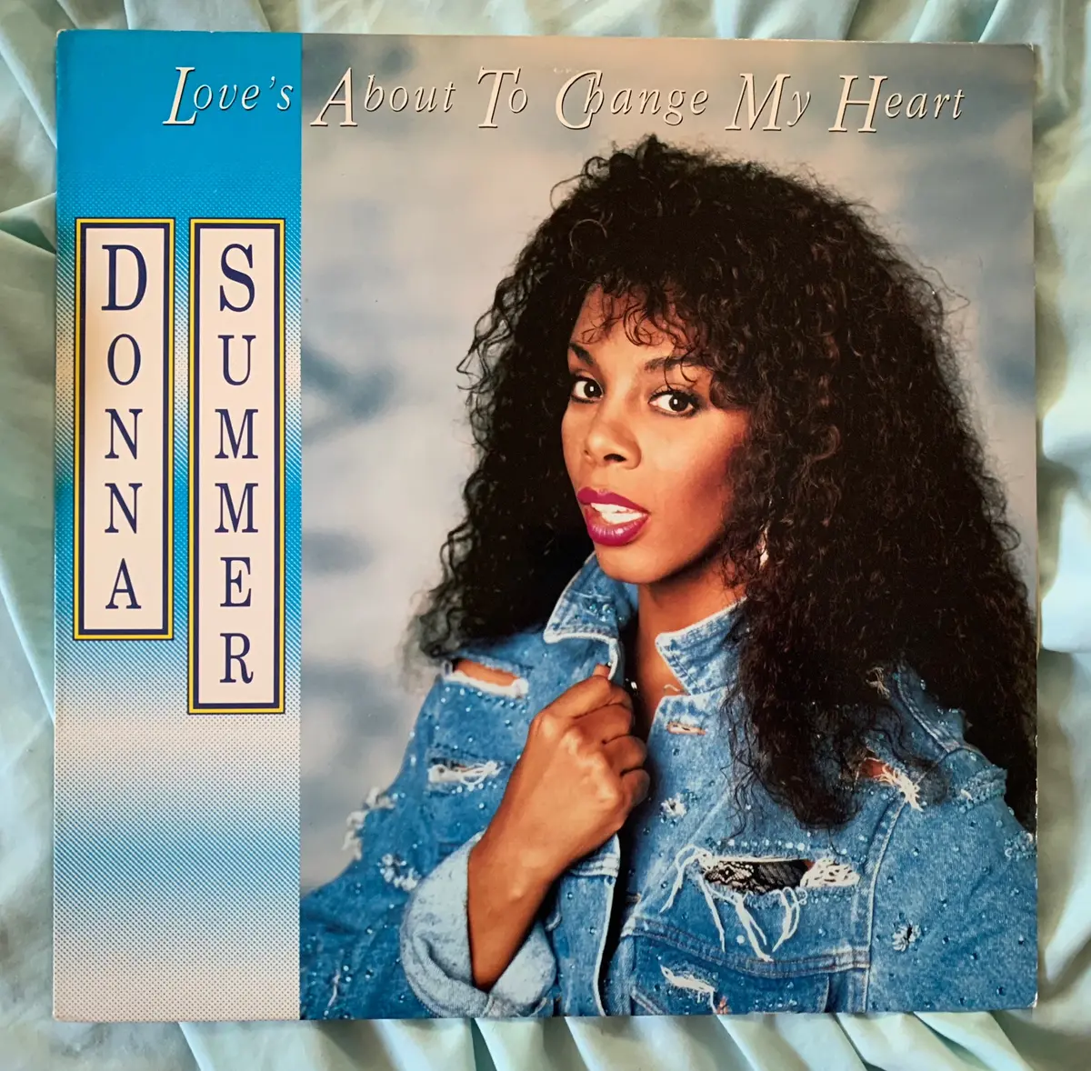Donna Summer -  Love's About To Change My Heart 12" Lp Vinyl -Used 1