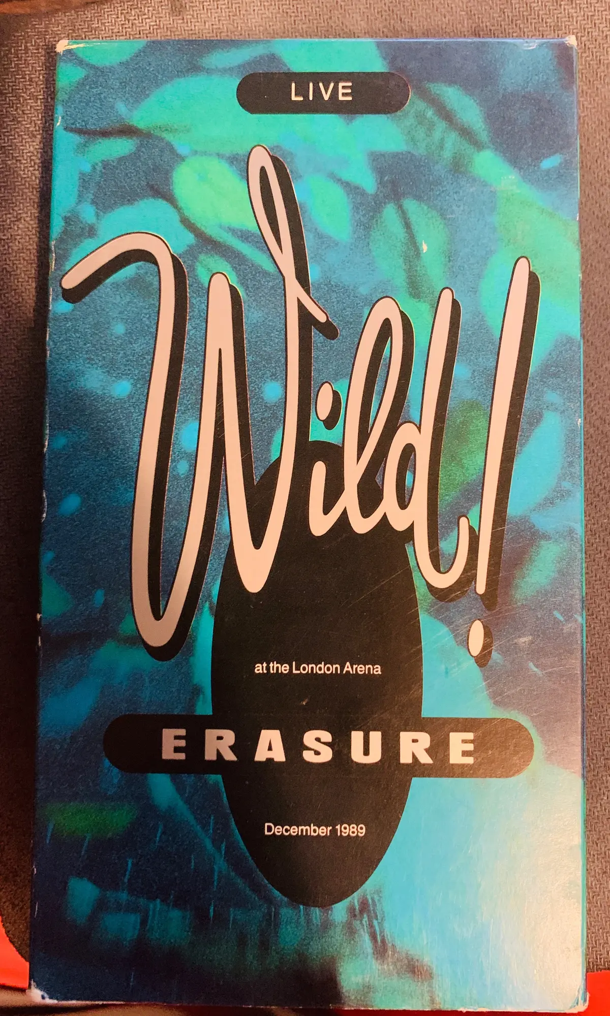 Erasure - Vhs Live Wild! Tour - Used In Vg++ 1